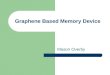 Graphene Based Memory Device Mason Overby. Outline Memory device intro – Motivation behind spintronic devices How to use graphene? GaMnAs-based device