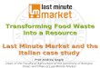 Prof Andrea Segrè Dean of the Faculty of Agriculture of the University of Bologna (Italy) and Chair of Last Minute Market Transforming Food Waste into