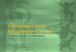 Holladay-Lions Recreation Center Fitness Areas Certification