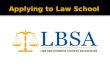 Think carefully about this question: Why Law? Remember: Law school can be expensive 3 or4 year (depending on the school) Graduate degree program Law degree