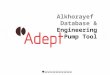 Alkhorayef Database & Engineering Pump Tool. Secure Data Access Worldwide