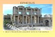 EPHESUS BEST PRESERVED ANCIENT SITE IN THE WORLD