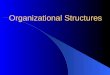 Organizational Structures. CLASSIFICATIONS OF HEALTH CARE Primary Care Secondary Care Tertiary Care