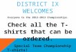 Everyone to the 2012-2013 Championships. Check all the T-shirts that can be ordered. Special Team Championship T-shirts! School colors available. New designs