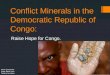 Conflict Minerals in the Democratic Republic of Congo: Raise Hope for Congo. Annie Conzemius Saige Baker-Lietz Tannica Jacobson