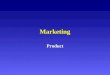 Marketing Product. Overview l Definition of product vs. service l The importance of branding and packaging l Consumer and industrial products l Product