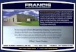 COMPANY HISTORY Established in 1946, Francis Manufacturing Company is a family owned aluminum sand foundry located in Russia, Ohio (approximately 40 miles