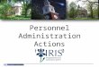 1 HR_PA_310 Personnel Administration Actions - V12 Personnel Administration Actions HR_PA_310