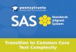 Transition to Common Core Text Complexity 1. PA Common Core Toolbox 2