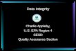 Data Integrity Charlie Appleby, U.S. EPA Region 4 SESD Quality Assurance Section