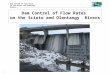 Dam Control of Flow Rates on the Scioto and Olentangy Rivers 1