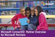 Microsoft ConnectED Partner Overview for Microsoft Partners