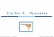 Silberschatz, Galvin and Gagne ©2009 Operating System Concepts – 8 th Edition, Chapter 3: Processes