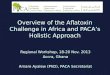 Overview of the Aflatoxin Challenge in Africa and PACA’s Holistic Approach Regional Workshop, 18-20 Nov. 2013 Accra, Ghana Amare Ayalew (PhD), PACA Secretariat