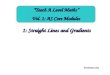 1: Straight Lines and Gradients © Christine Crisp “Teach A Level Maths” Vol. 1: AS Core Modules