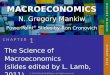 MACROECONOMICS © 2011 Worth Publishers, all rights reserved S E V E N T H E D I T I O N PowerPoint ® Slides by Ron Cronovich N. Gregory Mankiw C H A P