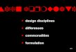 Design formulation ● design disciplines ● differences ● commonalities ● formulation 1/24