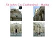 St John Co-Cathedral - Malta. Floor Plan Arial View