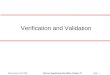 ©Ian Sommerville 2006Software Engineering, 8th edition. Chapter 22 Slide 1 Verification and Validation