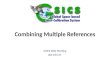 Combining Multiple References GSICS Web Meeting 2011-04-27
