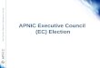 APNIC Executive Council (EC) Election 1. Overview About 2011 EC Election Voting entitlement Online voting On-site voting Proxy appointment Counting procedure