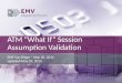 ATM “What If” Session Assumption Validation EMF San Diego – May 20, 2014 Updated May 29, 2014 1