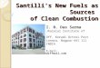 Santilli’s New Fuels as Sources of Clean Combustion I. B. Das Sarma Jhulelal Institute of Technology Off. Koradi Octroi Post Lonara, Nagpur-441 111 INDIA