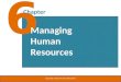 6 Chapter Managing Human Resources Copyright ©2011 Pearson Education