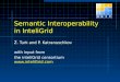 Semantic Interoperability in InteliGrid Ž. Turk and P. Katranuschkov with input from the inteliGrid consortium 