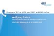 Wolfgang Anders, Helmholtz-Zentrum Berlin for materials and energy (HZB) ESLS-RF Meeting 5.-6.10.2011 ESRF Status of RF at HZB and SRF at BERLinPro