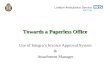 London Ambulance Service NHS Trust Towards a Paperless Office Use of Integra’s Invoice Approval System & Attachment Manager