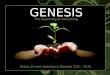 Begi GENESIS The beginning of everything Grace, sin and repentance (Genesis 12:1 – 13:4)