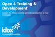 Open 4 Training & Development Support the lifelong learning and skills development of your employees