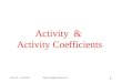 920116......34 slides 1 Activity & Activity Coefficients http:\\asadipour.kmu.ac.ir