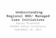Understanding Regional BHO/ Managed Care Initiatives Harvey Rosenthal NYAPRS Annual Conference September 14, 2011