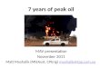 7 years of peak oil MAV presentation November 2011 Matt Mushalik (MIEAust, CPEng) mushalik@tpg.com.aumushalik@tpg.com.au