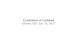 Crackdown at Carlsbad History 323 / Jan. 23, 2013