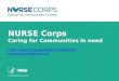 NURSE Corps Caring for Communities in need   nursecorps/index.html   nursecorps/index.html