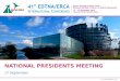 NATIONAL PRESIDENTS MEETING 17 September. Association activities & Progress report Anastasia Laskari EDTNA/ERCA Immediate Past President