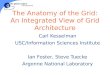 The Anatomy of the Grid: An Integrated View of Grid Architecture Carl Kesselman USC/Information Sciences Institute Ian Foster, Steve Tuecke Argonne National