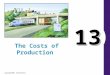 Copyright©2004 South-Western 13 The Costs of Production