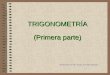 TRIGONOMETRÍA (Primera parte) Realizado por Mª Jesús Arruego Bagüés