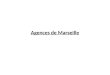 Agences de Marseille. Marseille – Montant du CA par iris: répartition par agence de dépôt