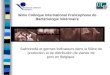 Salmonella et germes indicateurs dans la filière de production et de distribution de viande de porc en Belgique 3ème Colloque International Francophone