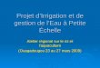 Projet dIrrigation et de gestion de lEau à Petite Échelle Atelier régional sur le riz et laquaculture (Ouagadougou 23 au 27 mars 2009)