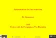 1 B. Goossens Autrans Présentation de sim-outorder B. Goossens Dali Université de Perpignan Via Domitia