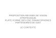 PROPOSITION REVISEE DE VISION STRATEGIQUE PLATE FORME DES OSC FRANCOPHONES PARTENAIRES DE GAVI LE CONTEXTE
