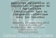 Approches nationales et régionales intégrées de l'agriculture intelligente face au changement climatique dans les Caraïbes Bruxelles, 27 septembre 2012