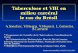 Tuberculose et VIH en milieu carcéral le cas du Brésil A.Sanchez, V.Diuana, V.Massari, L.Camacho, B.Larouzé Programme de Contrôle de la Tuberculose, Coordination