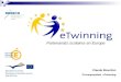 Partenariats scolaires en Europe Claude Bourdon Correspondant eTwinning